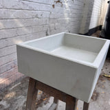 Sample Sale -  Concrete Sink - The Mini Rectangle - Powder
