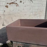 Sample Sale -  Concrete Sink - The Mini Rectangle - Beaver