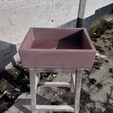 Sample Sale -  Concrete Sink - The Mini Rectangle - Beaver