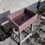 Sample Sale -  Concrete Sink - The Mini Rectangle - Beaver