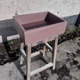 Sample Sale -  Concrete Sink - The Mini Rectangle - Beaver