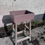 Sample Sale -  Concrete Sink - The Mini Rectangle - Beaver