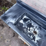 Sample Sale -  Concrete Sink - The Vanity Ledge - Cilla and Powder Marble