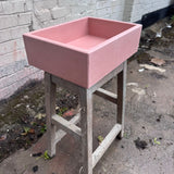 Sample Sale -  Concrete Sink - The Mini Rectangle - Shrimp