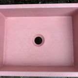 Sample Sale -  Concrete Sink - The Mini Rectangle - Shrimp
