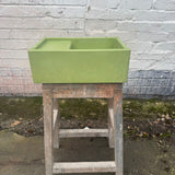 Sample Sale -  Concrete Sink - The Cloakroom Basin - Sub Lime