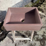 Sample Sale -  Concrete Sink - The Mini Rectangle - Beaver
