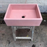 Sample Sale -  Concrete Sink - The Mini Rectangle - Shrimp