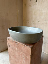 Load image into Gallery viewer, Sample Sale -  Concrete Sink - The Oval - Custom Grey