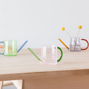 Block Design - Glass Watering Can