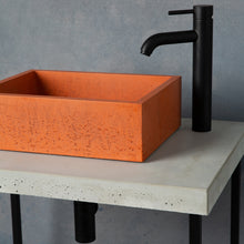 Load image into Gallery viewer, Concrete Sink - The Mini Rectangle