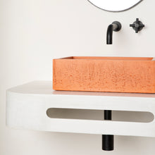 Load image into Gallery viewer, Concrete Sink - The Mini Rectangle