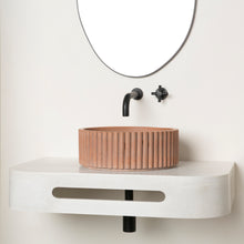 Load image into Gallery viewer, Concrete Sink - The Scallop