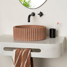 Load image into Gallery viewer, Concrete Sink - The Scallop