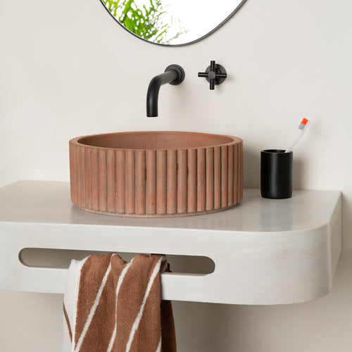 Concrete Sink - The Scallop