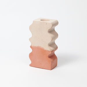Concrete Wiggle Vase