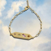 Load image into Gallery viewer, Junk Jewels - Kaleidoscope Disco Chain Bracelet