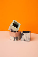 Load image into Gallery viewer, Concrete Cube Pot - Small