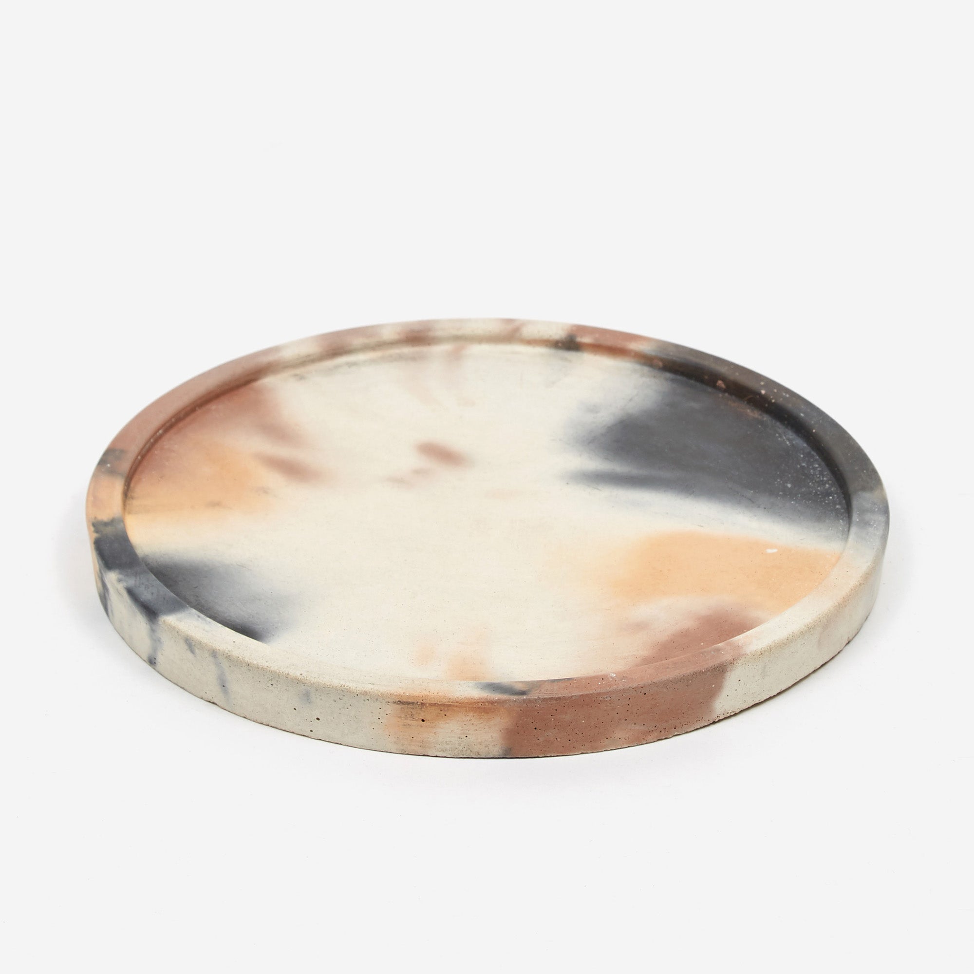 Round Concrete Tray - 18cm